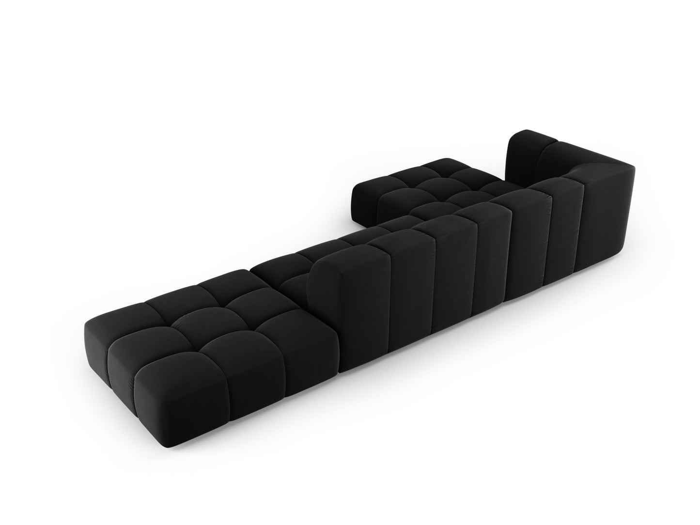 Moritz Corner Sofa - Left/Right (5 Seats, 323x160x70) - Bluvel Velvet - Gallery image 3