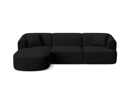 Campi Modular Corner Sofa (4 Seats, 256x156x70) - Structured Fabric
