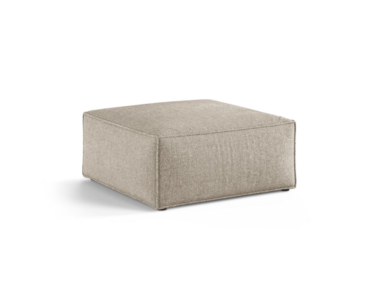Aveiro Pouf (1 Seat) - Chenille - Chenille - Gallery image 1