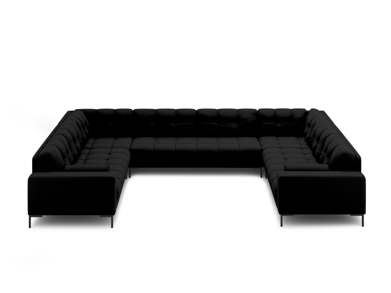 Bali Panoramic Sofa (9 Seats, 327x256x75) - Structured Fabric - Gallery image 3