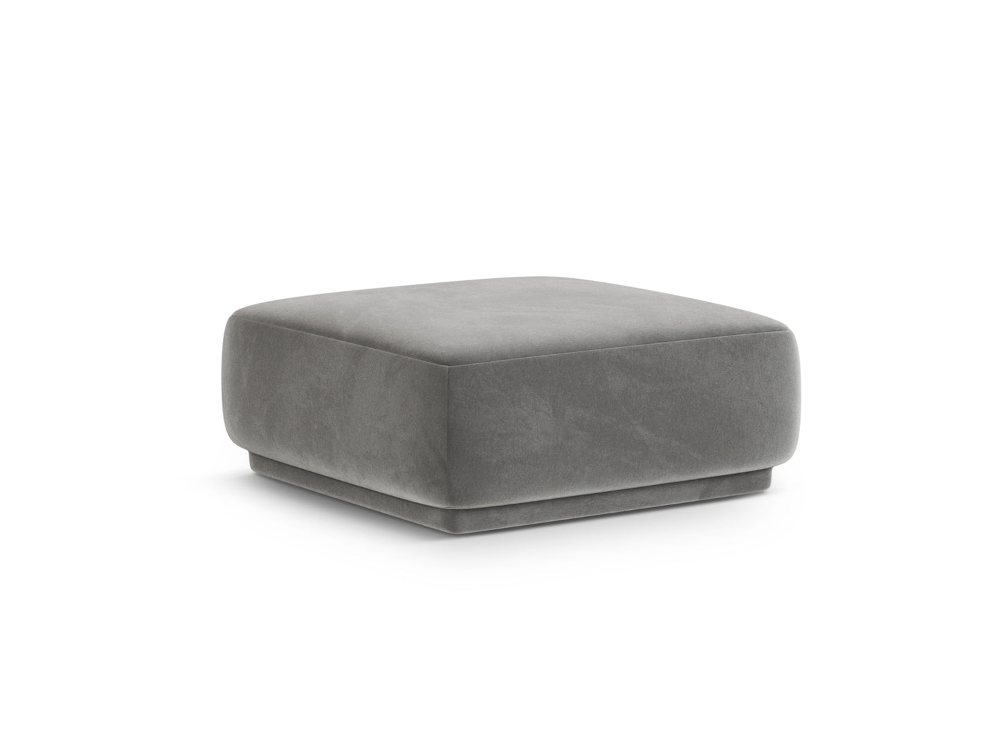 Gomera Pouf (1 Seat, 90x90x42) - Salvador Velvet - Gallery image 4