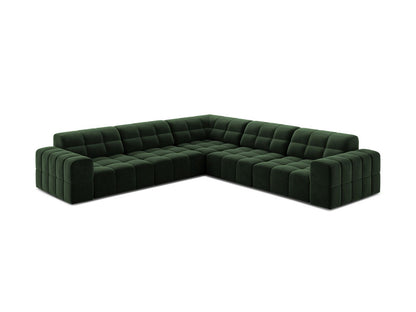 Chicago Symmetrical Corner Sofa (4 Seats, 285x285x78) - Venus Velvet - Gallery image 3