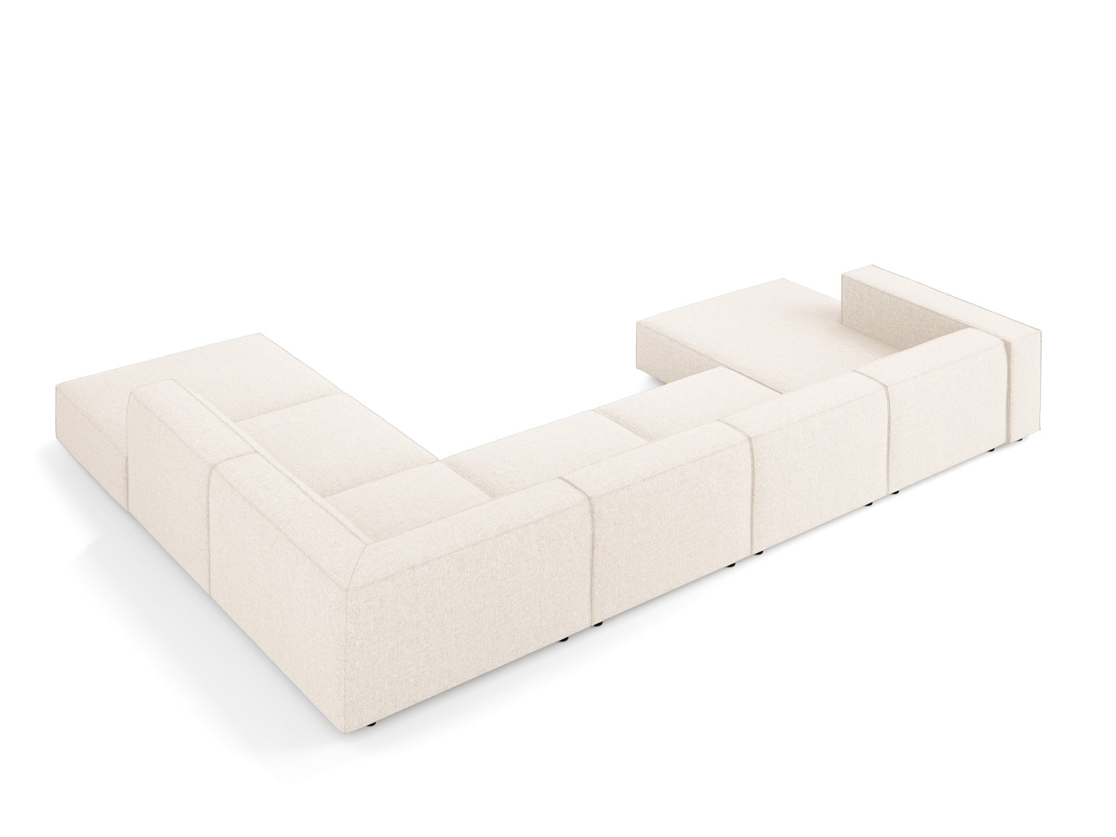 Arendal Panoramic Corner Sofa (7 Seaters) - Chenille - Gallery image 6