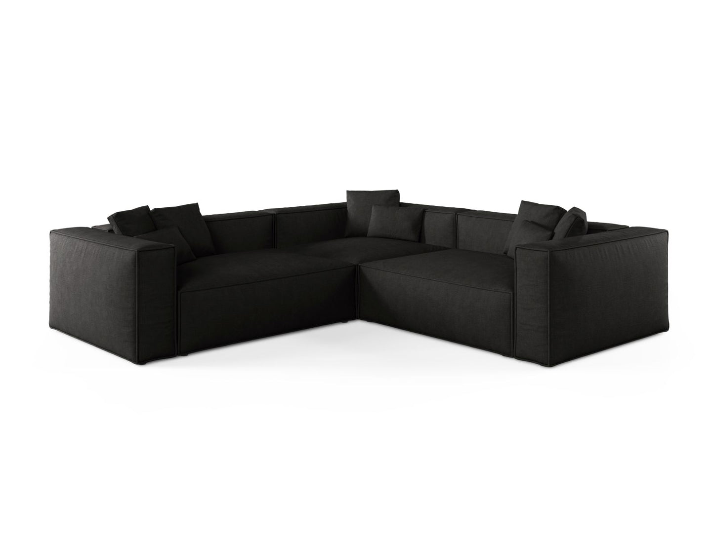 Aveiro Corner Sofa - Structured Fabric