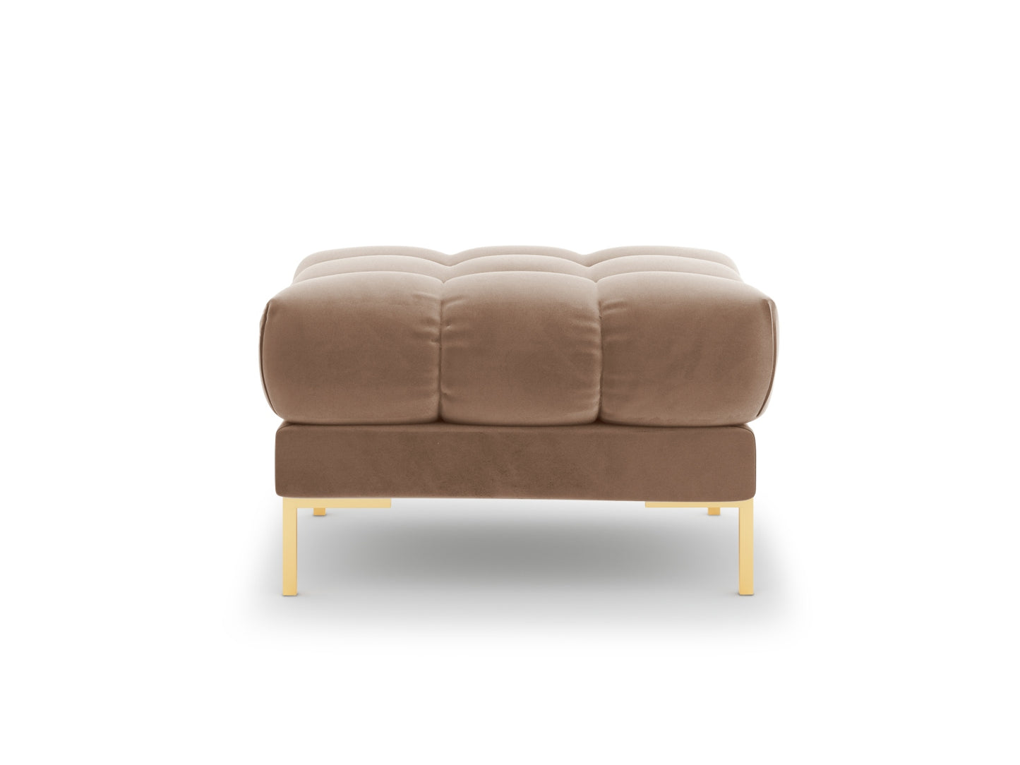 Bali Pouf (1 Seat, 60x60x41) - Velvet - Gallery image 2