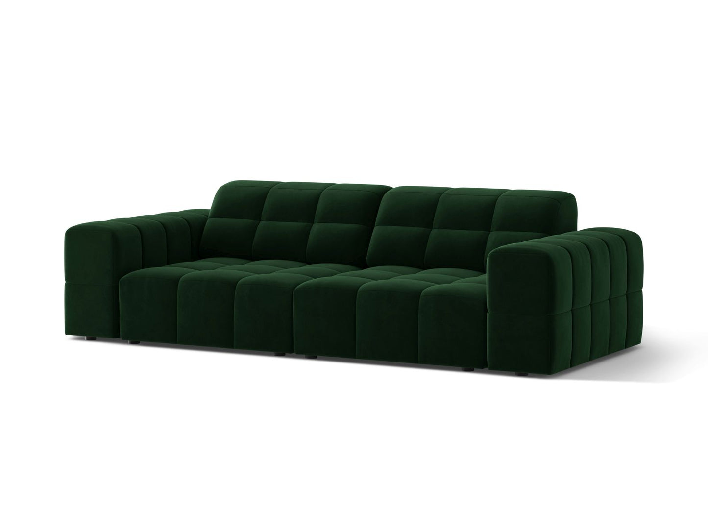 Chicago Sofa (3 Seats, 212x102x78) - Bluvel Velvet - Gallery image 2