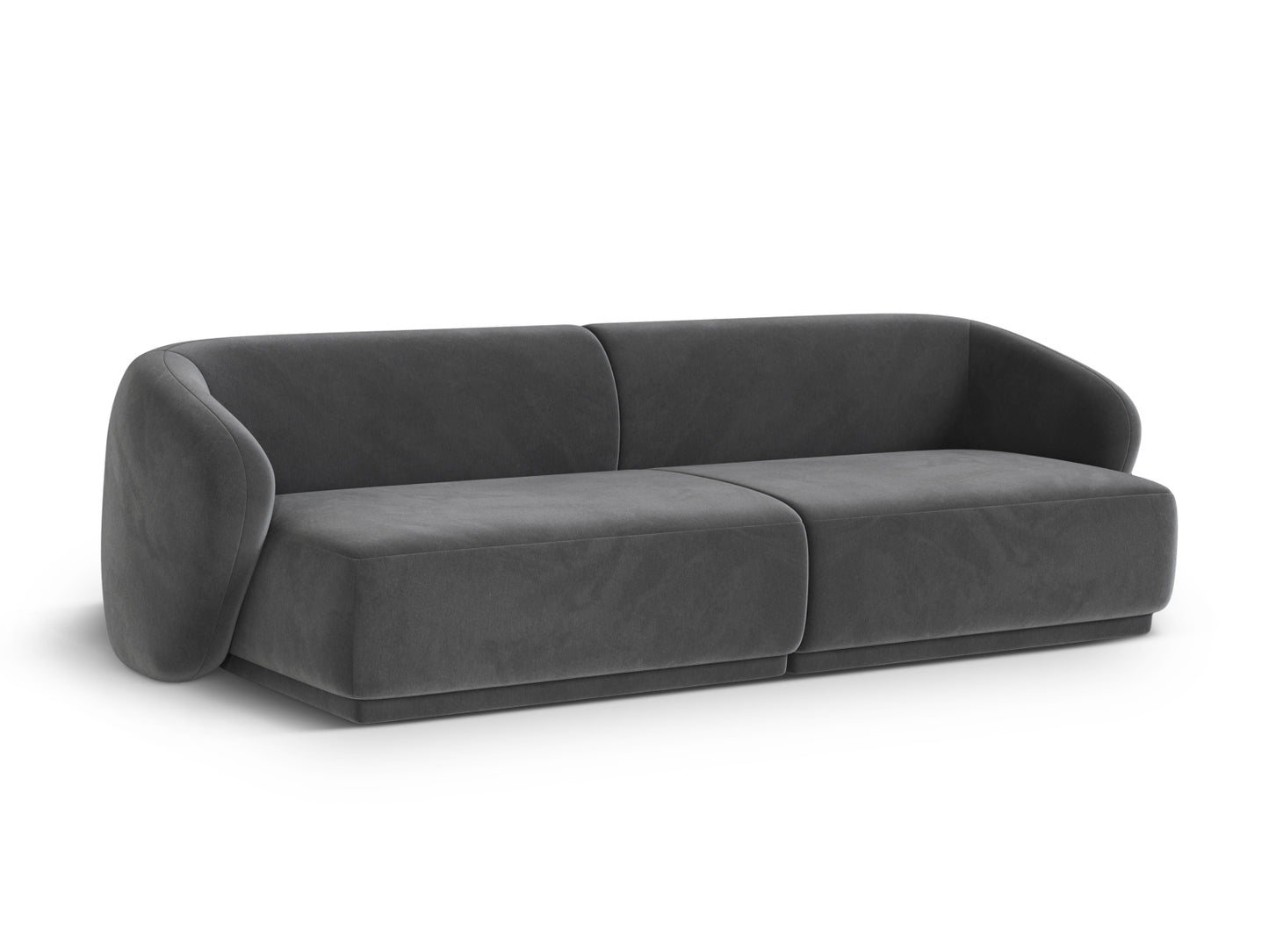 Gomera Sofa (4 Seats, 246x93x74) - Salvador Velvet - Gallery image 2