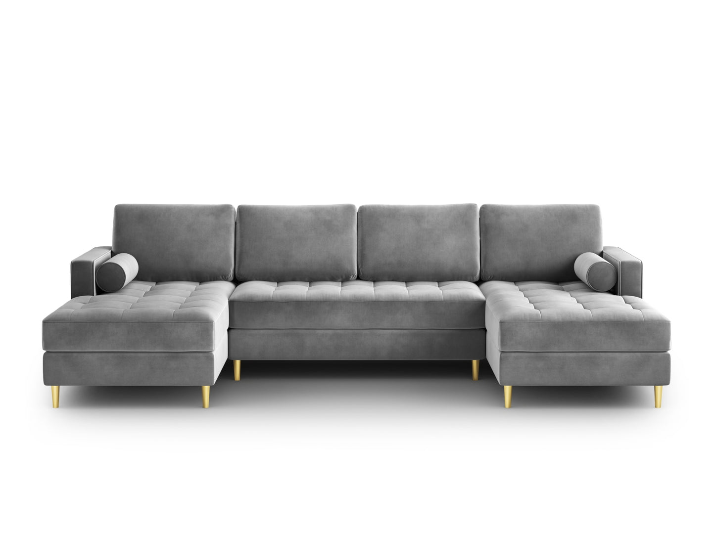 Aspen Panoramic Sofa (6 Seaters) - Velvet - Velvet - Gallery image 5