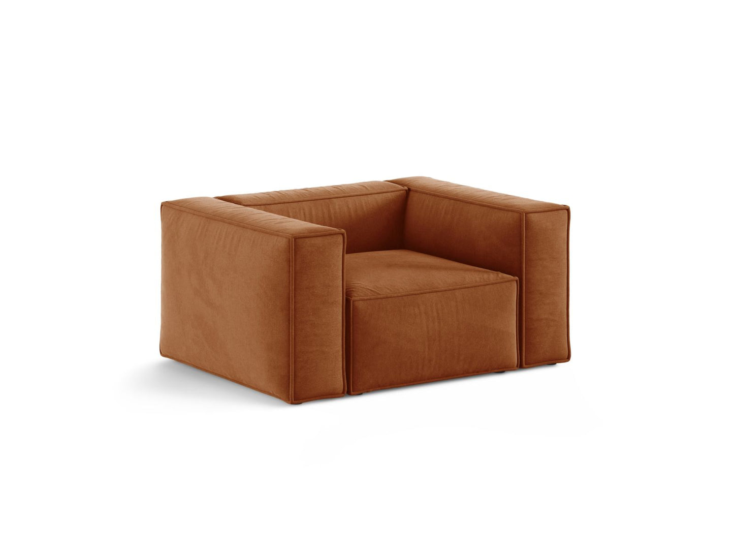 Aveiro Armchair (1 Seat) - Velvet - Velvet - Gallery image 8