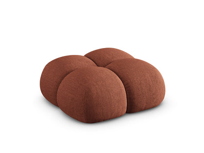 Loretto Pouf (1 Seat, 90x90x40) - Sorella Structured Fabric - Gallery image 3