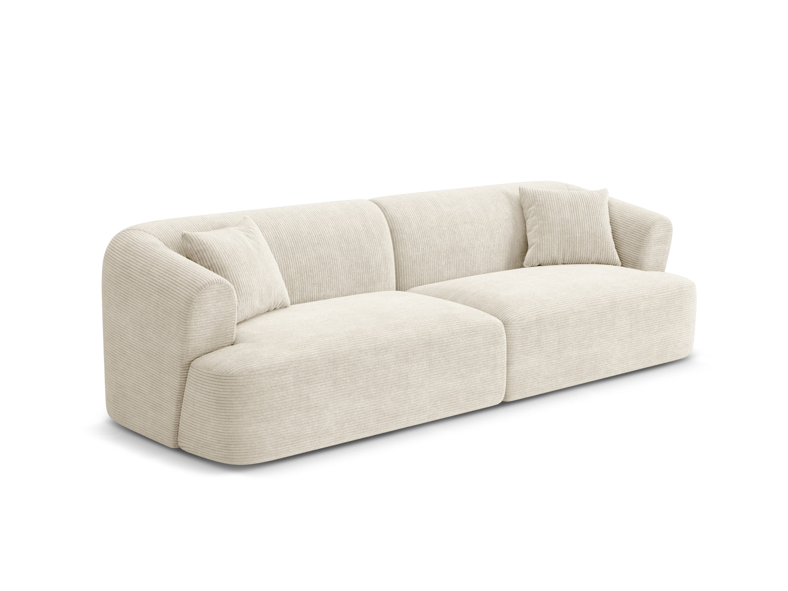 Campi Modular Sofa (4 Seats, 255x90x70) - Corduroy - Gallery image 2