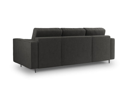 Aspen Sofa with Bed Function and Box (3 Seaters) - Structured Fabric - Structured Fabric - Gallery image 5
