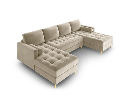 Aspen Panoramic Sofa (6 Seaters) - Velvet - Velvet - Gallery image 3