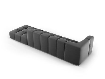 Moritz Left/Right Modular Sofa (4 Seats, 293x96x70) - Bluvel Velvet - Gallery image 8