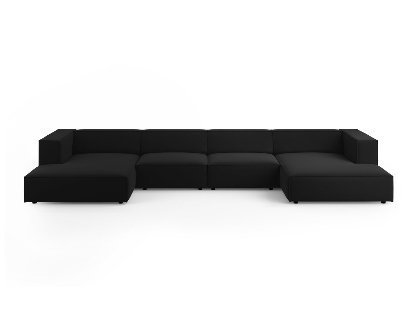 Arendal Panoramic Sofa Velvet (6 Seaters)
