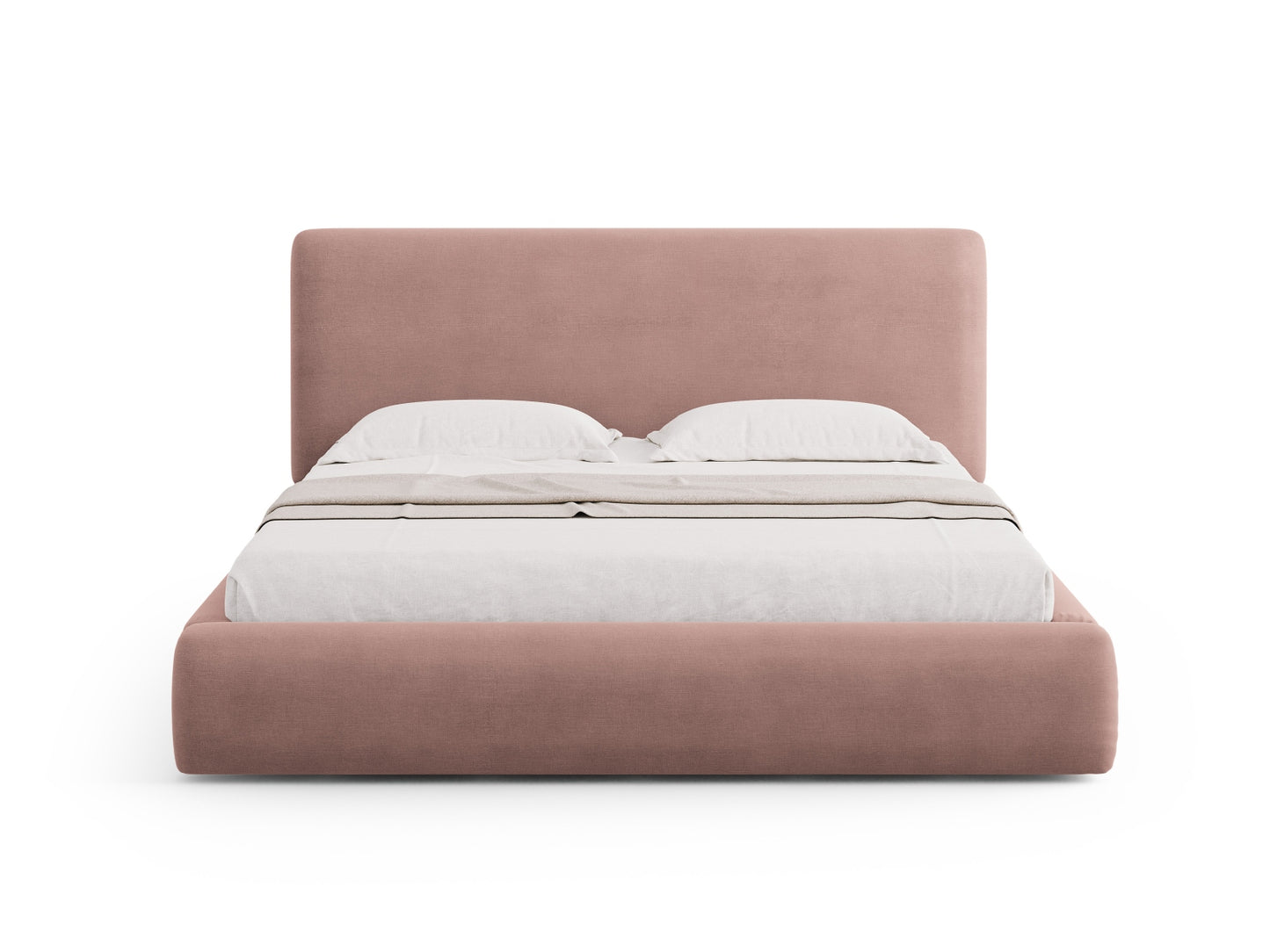 Colonel Storage Bed With Headboard - Rebel Chenille - Gallery image 6