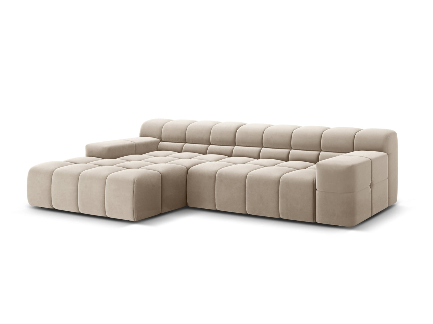 Hawaii Corner Sofa (3 Seats, 270x160x75) - Magic Velvet Velvet - Gallery image 5