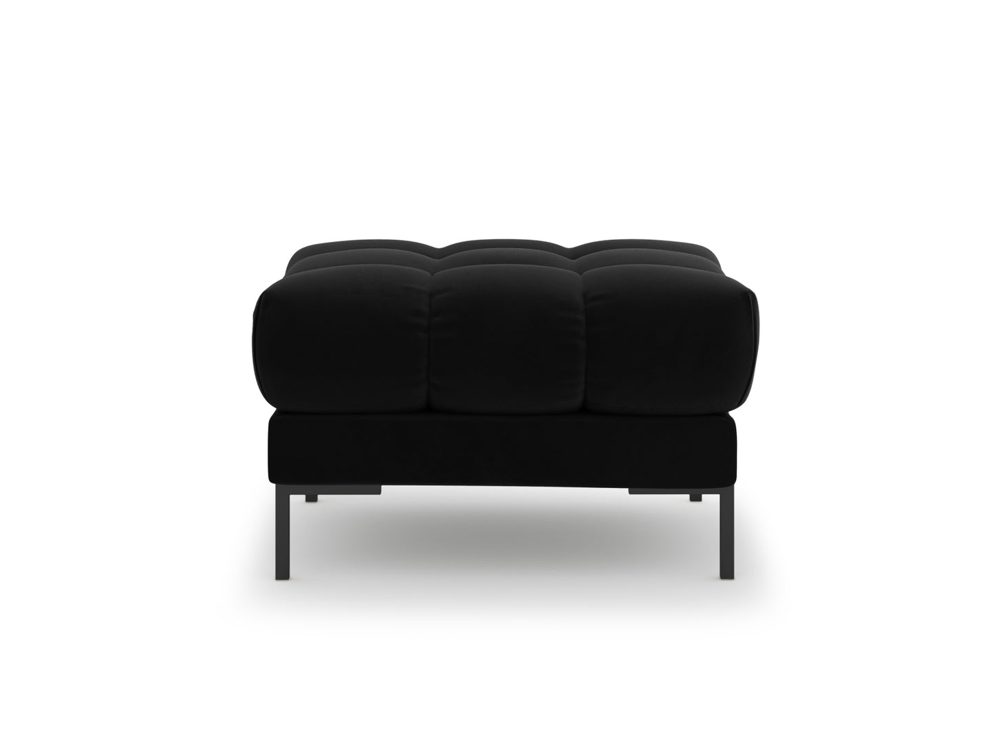 Bali Pouf (1 Seat, 60x60x41) - Velvet - Gallery image 3