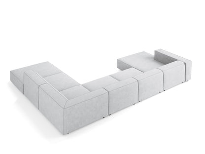 Arendal Panoramic Corner Sofa (7 Seaters) - Chenille with corduroy effect - Gallery image 6