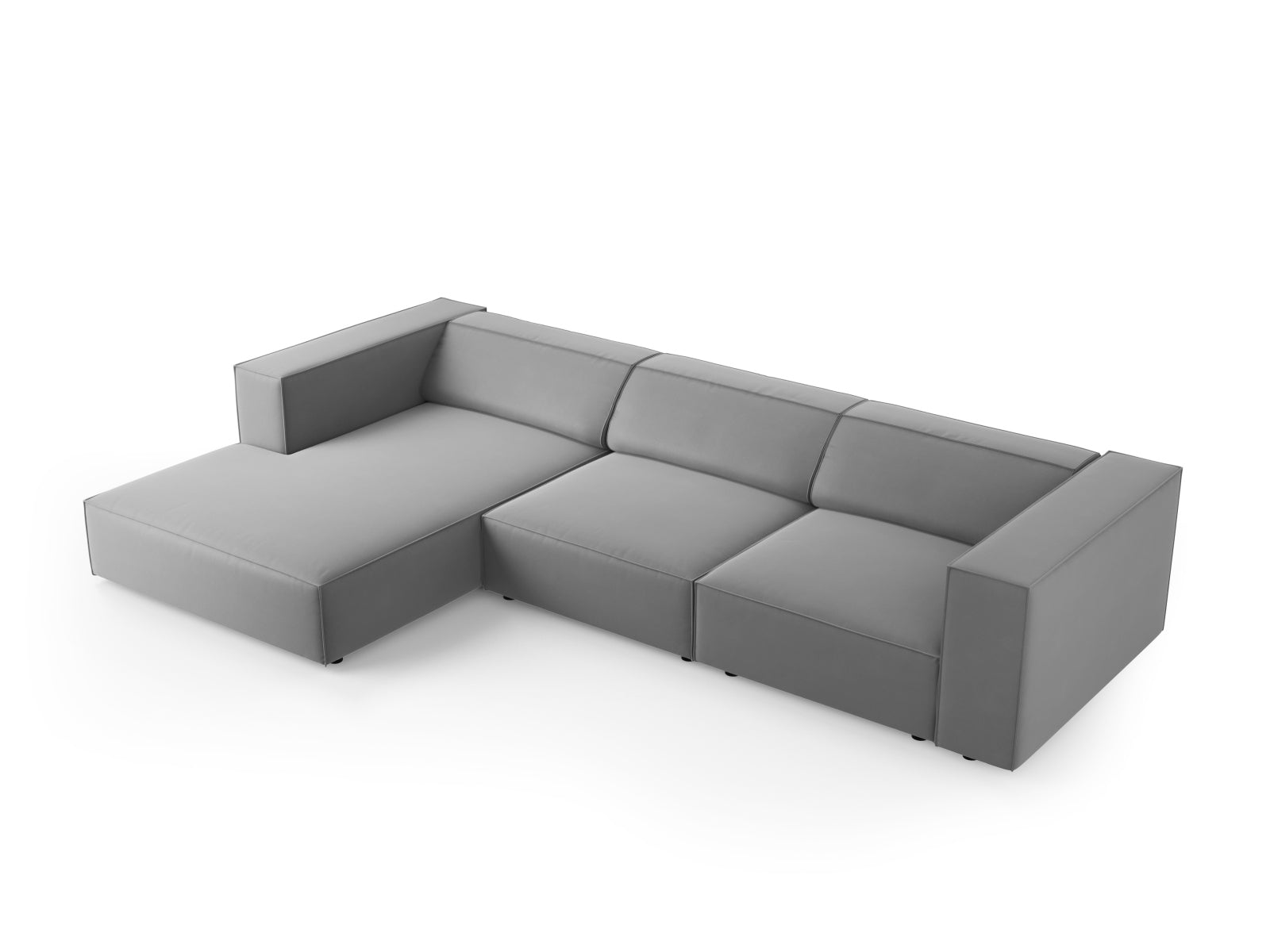 Arendal Corner Sofa (4 Seaters) - Velvet - Gallery image 3