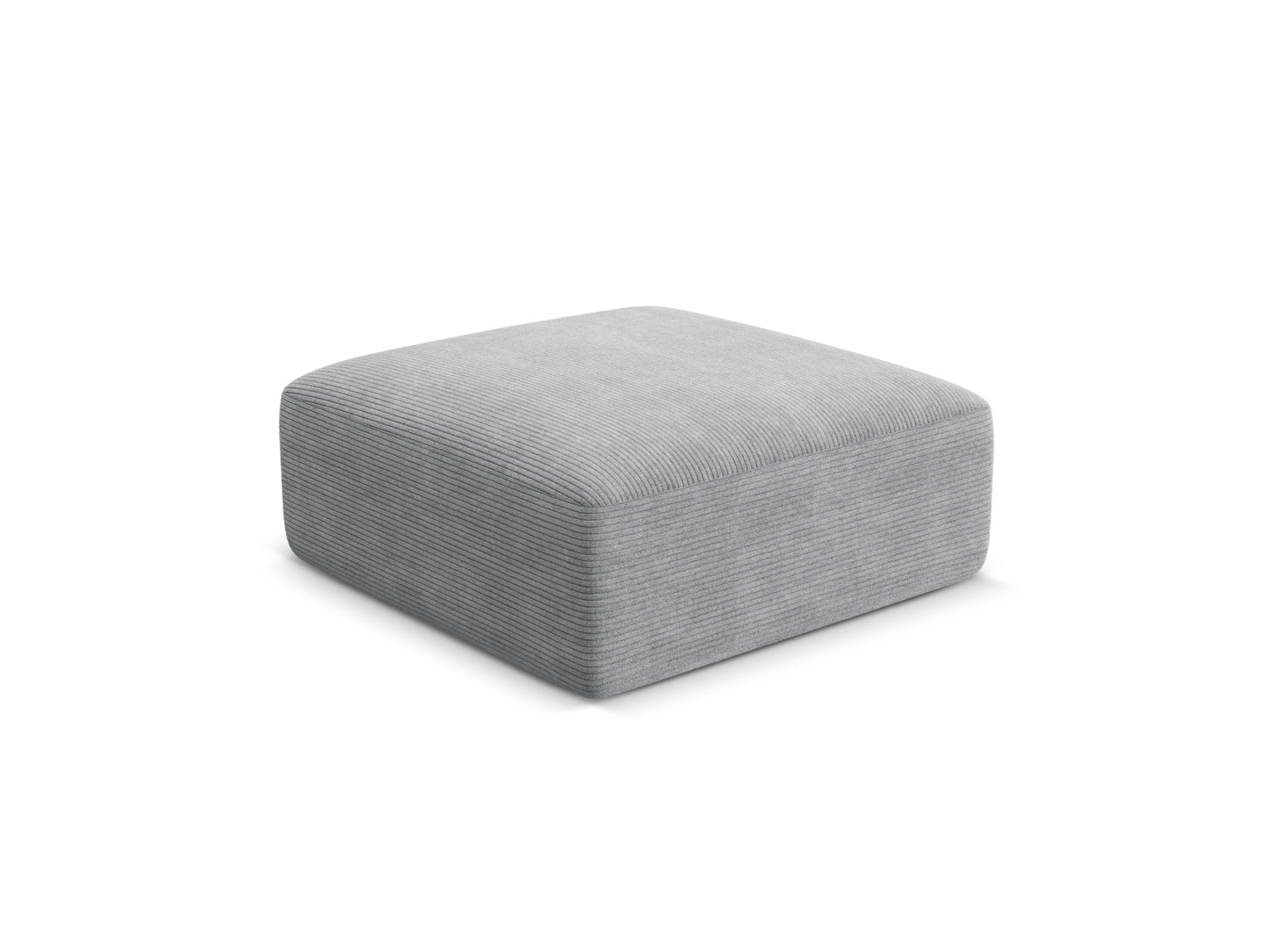 Campi Pouf (1 Seat, 90x90x40) - Corduroy - Gallery image 5