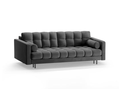 Bali Sofa With Bed Function And Box (3 Seats, 222x84x105) - Velvet - Gallery image 4