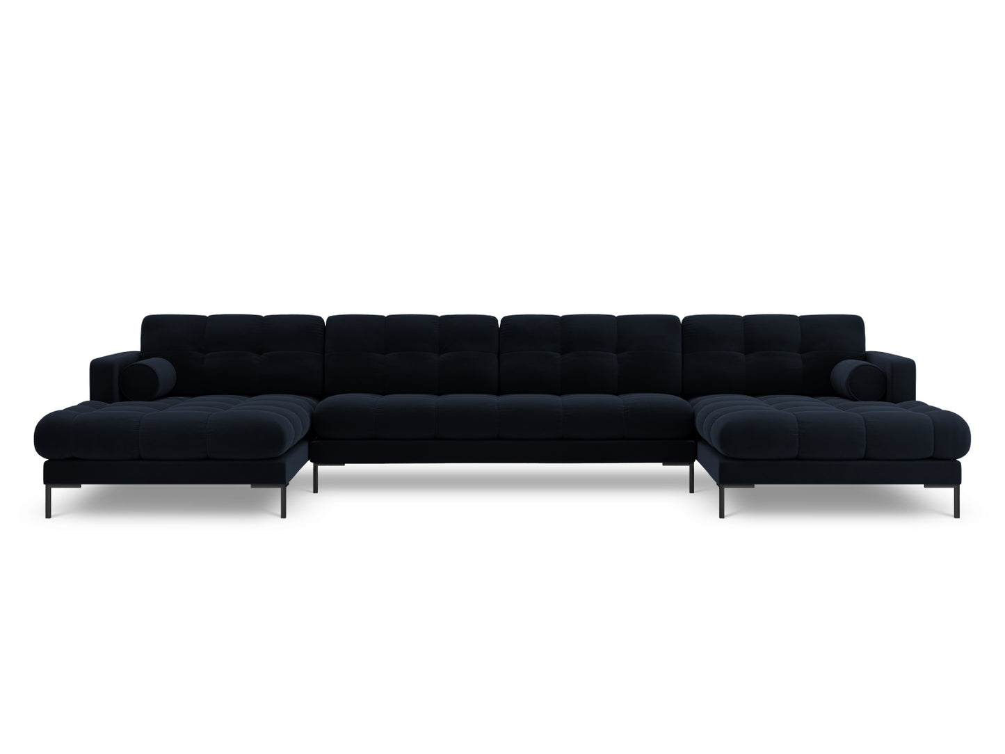 Bali Panoramic Sofa (7 Seats, 383x185x75) - Velvet - Gallery image 7