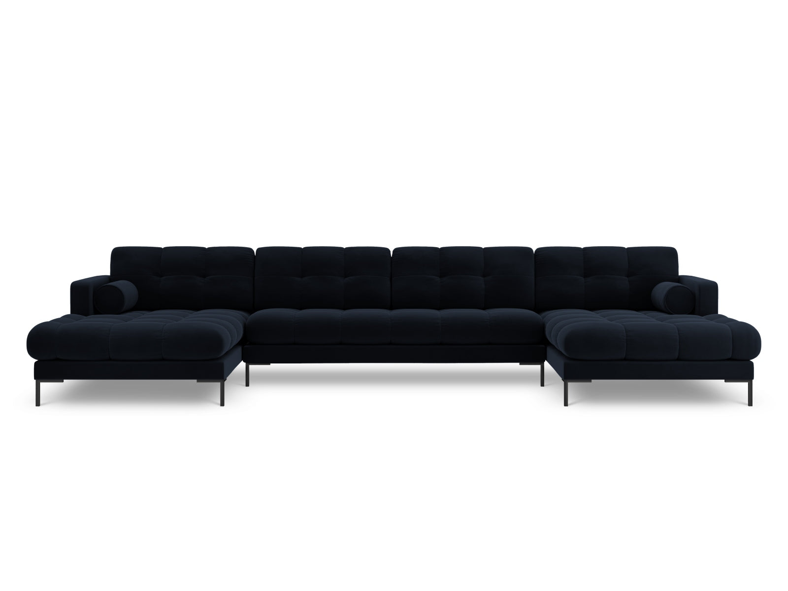 Bali Panoramic Sofa (7 Seats, 383x185x75) - Velvet - Gallery image 7