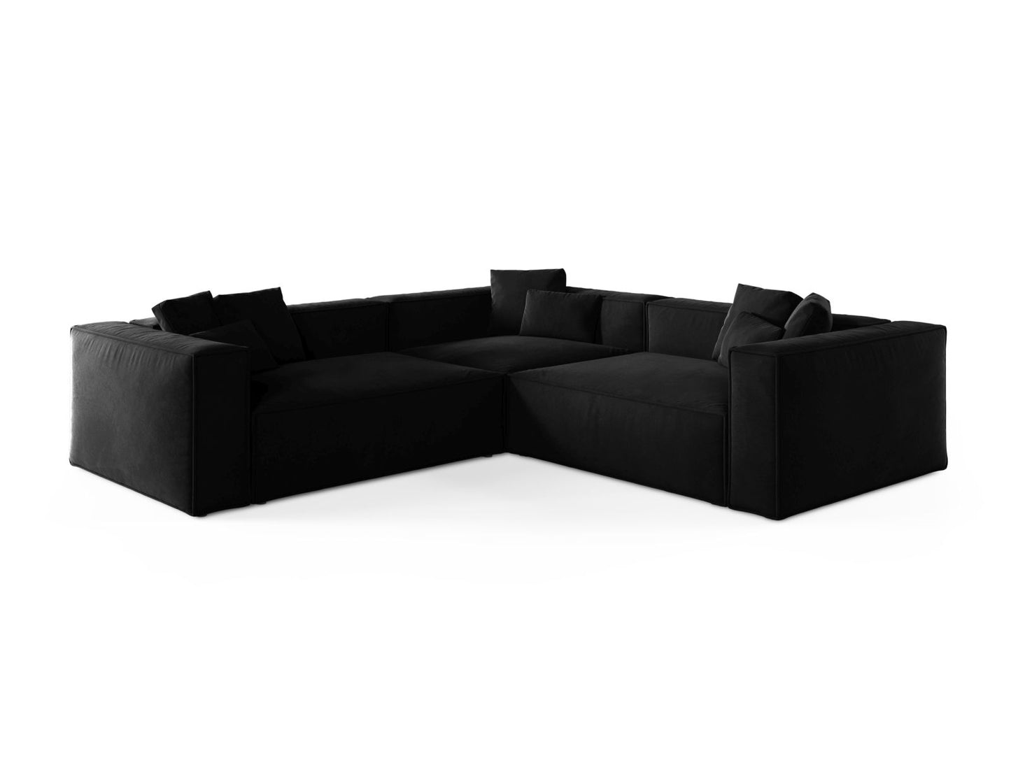 Aveiro Corner Sofa - Velvet