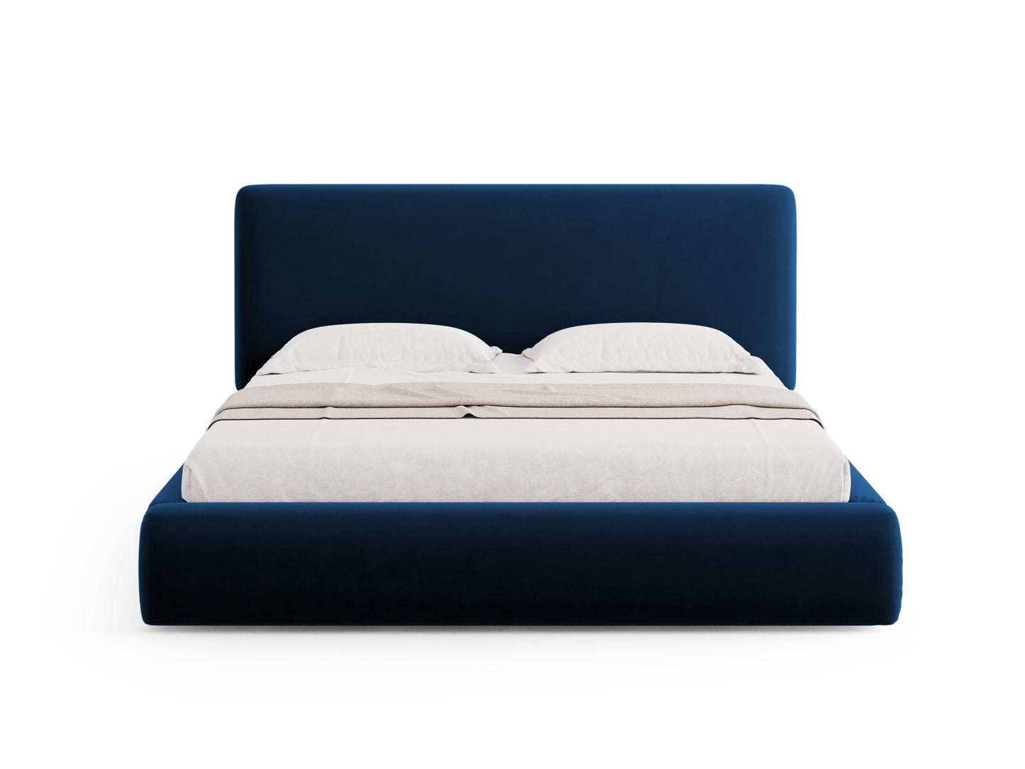 Colonel Storage Bed With Headboard - Riviera Velvet - Gallery image 7