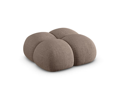 Loretto Pouf (1 Seat, 90x90x40) - Sorella Structured Fabric - Gallery image 2