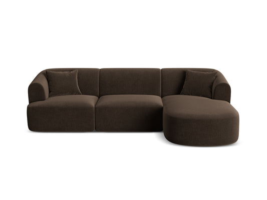 Campi Modular Corner Sofa (4 Seats, 256x156x70) - Velvet