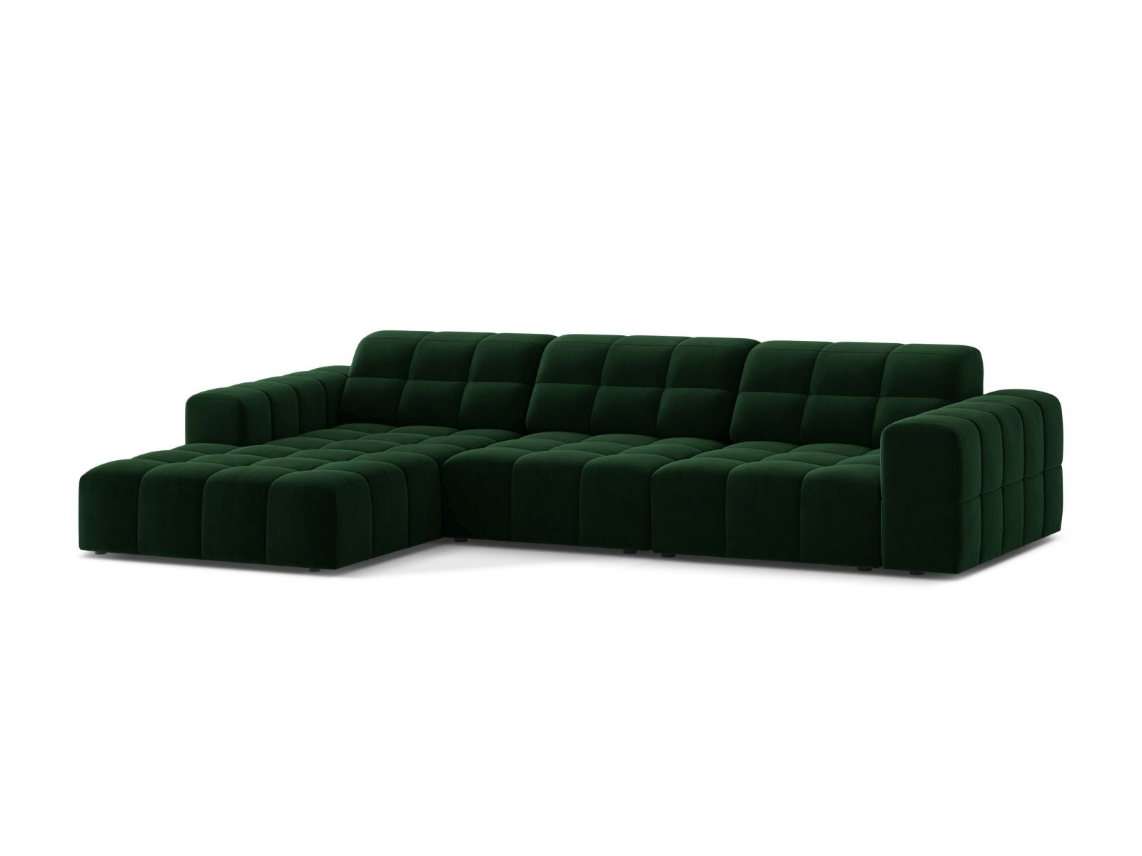 Chicago Corner Sofa (4 Seats, 294x167x78) - Bluvel Velvet - Gallery image 3