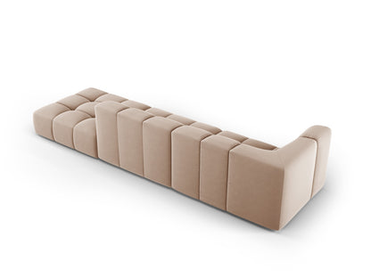 Moritz Left/Right Modular Sofa (4 Seats, 293x96x70) - Bluvel Velvet - Gallery image 2