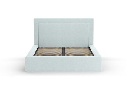 Kemer Storage Bed With Headboard - Wind Structured Fabric - Gallery image 6