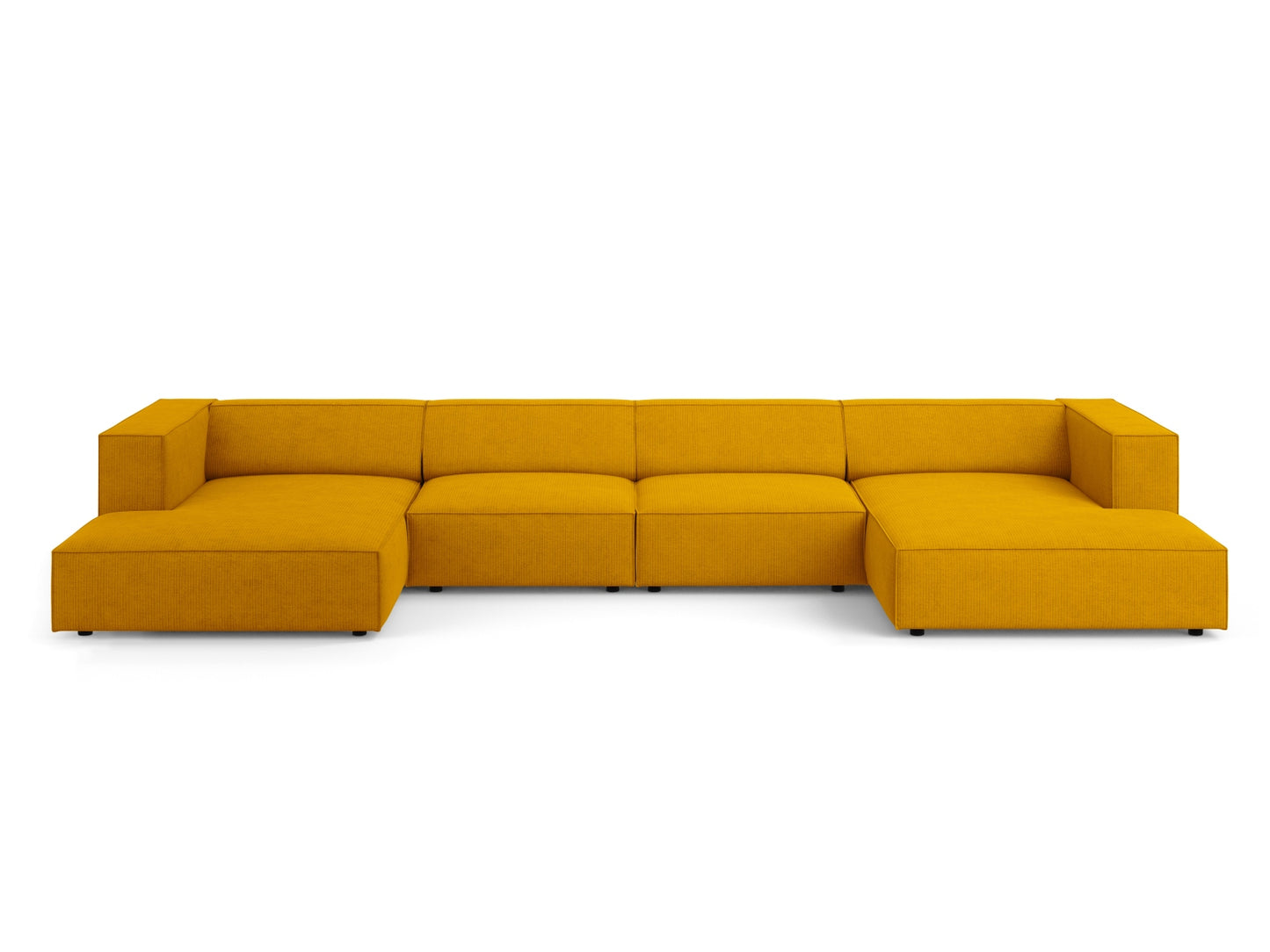 Arendal Panoramic Sofa Chenille with corduroy effect(6 Seaters)