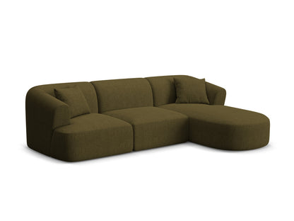 Campi Modular Corner Sofa (4 Seats, 256x156x70) - Structured Fabric - Gallery image 5