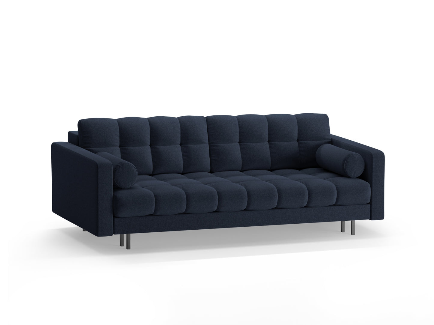 Bali Sofa With Bed Function And Box (3 Seats, 222x84x105) - Structured Fabric - Gallery image 3