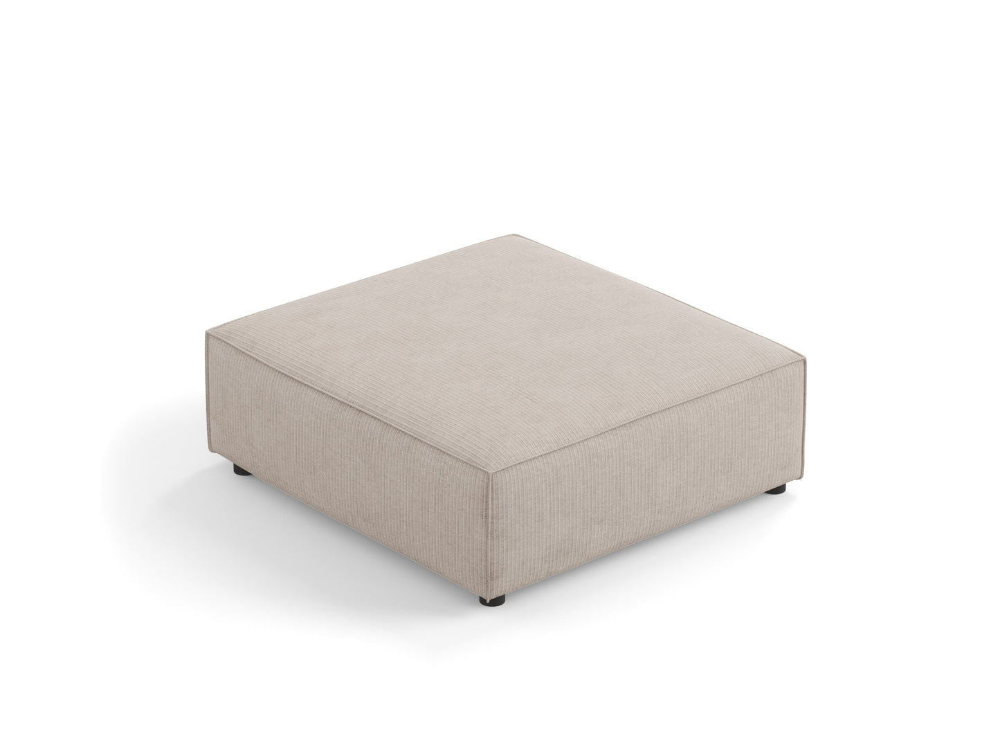 Arendal Pouf - Chenille with corduroy effect - Gallery image 8