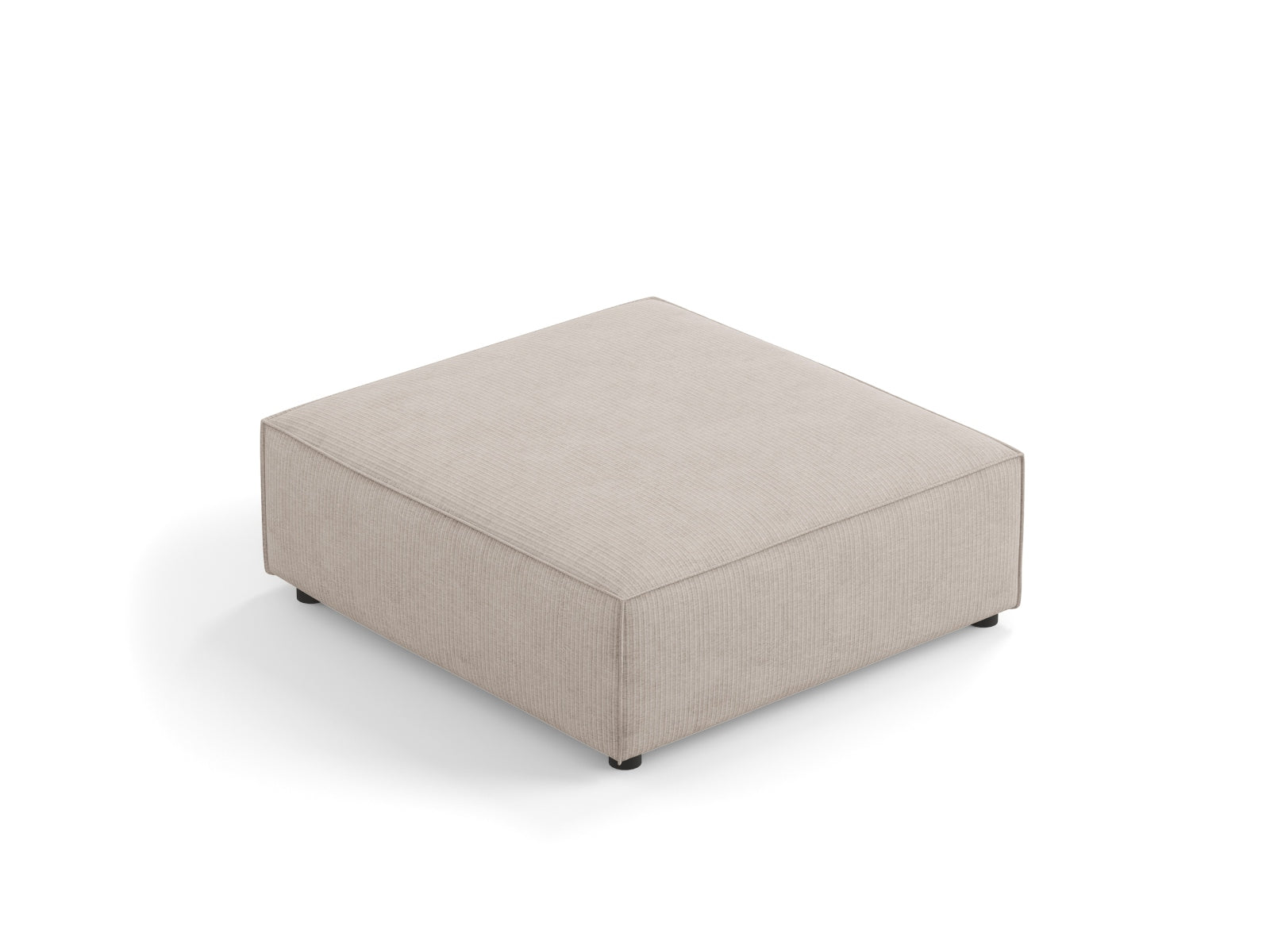 Arendal Pouf - Chenille with corduroy effect - Gallery image 8