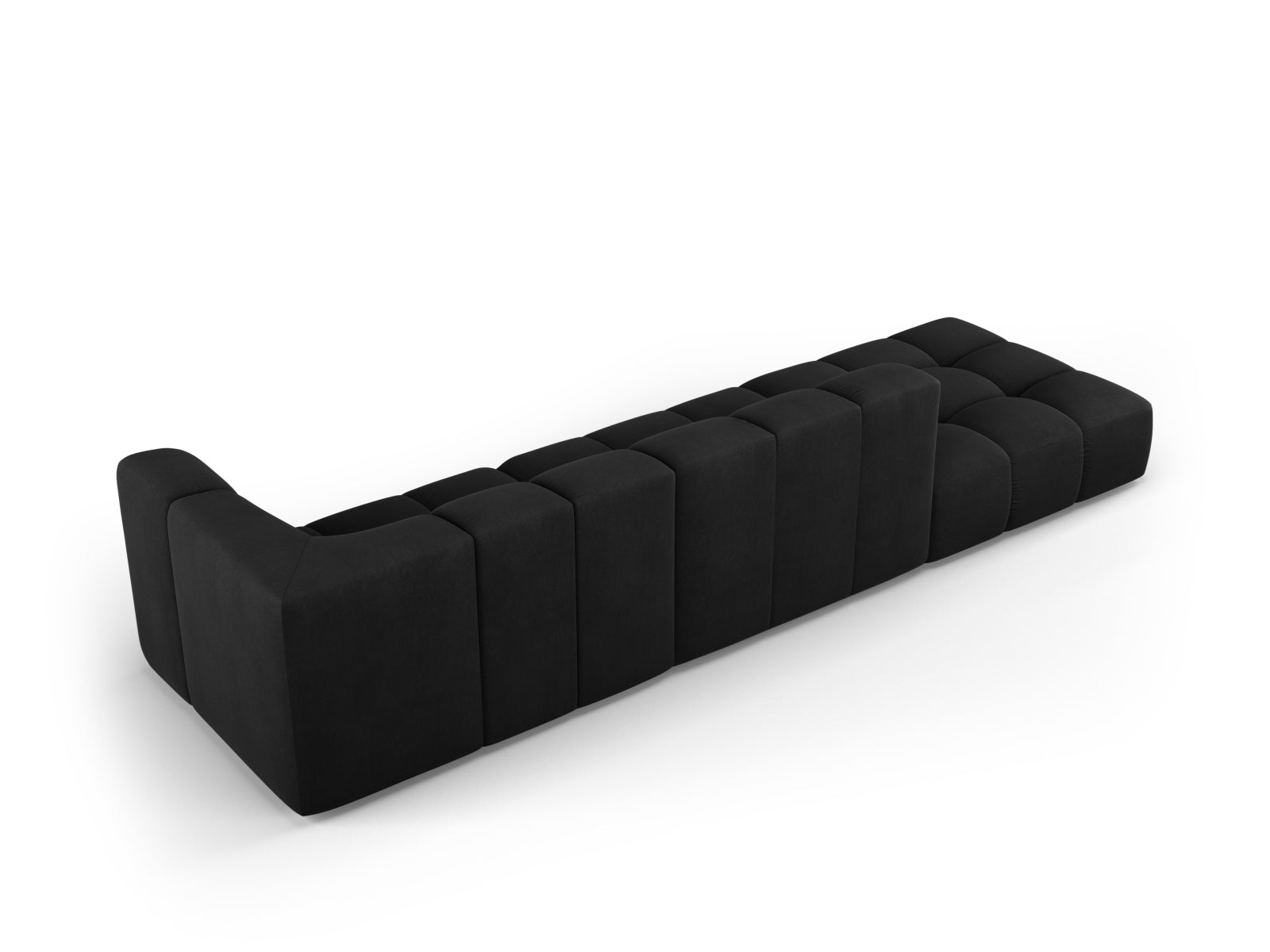 Moritz Left/Right Modular Sofa (4 Seats, 293x96x70) - Rebel Chenille - Gallery image 3
