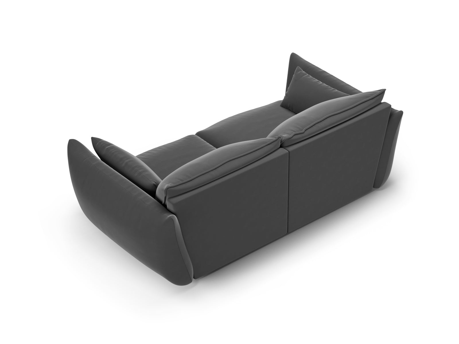 Matera 2-Seater Sofa (2 Seats, 180x110x85) - Salvador Velvet - Gallery image 4