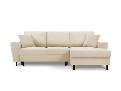 Kyoto Corner Sofa With Bed Function And Box (4 Seats, 241x145x88) - Left/Right - Fjord Corduroy - Gallery image 2