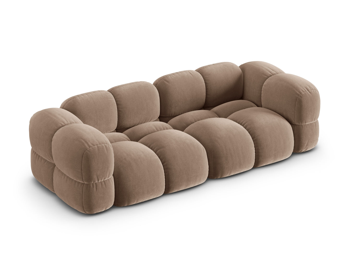 Loretto 4-Seater Sofa (4 Seats, 100x250x68) - Vogue Velvet - Gallery image 8