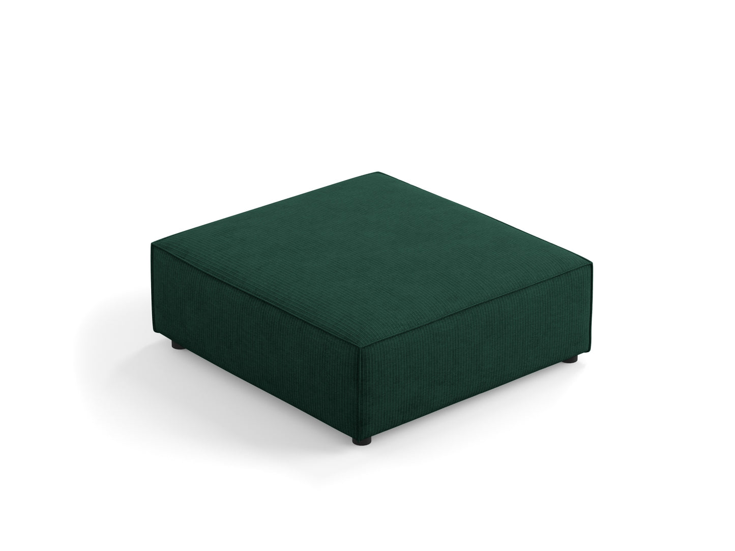 Arendal Pouf - Chenille with corduroy effect - Gallery image 4