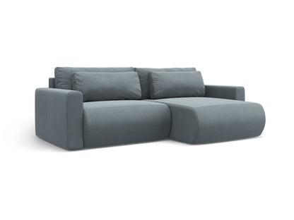 Belfast Corner Sofa With Bed Function And Box (3 Seats, 240x149x84) - Velvet - Gallery image 4
