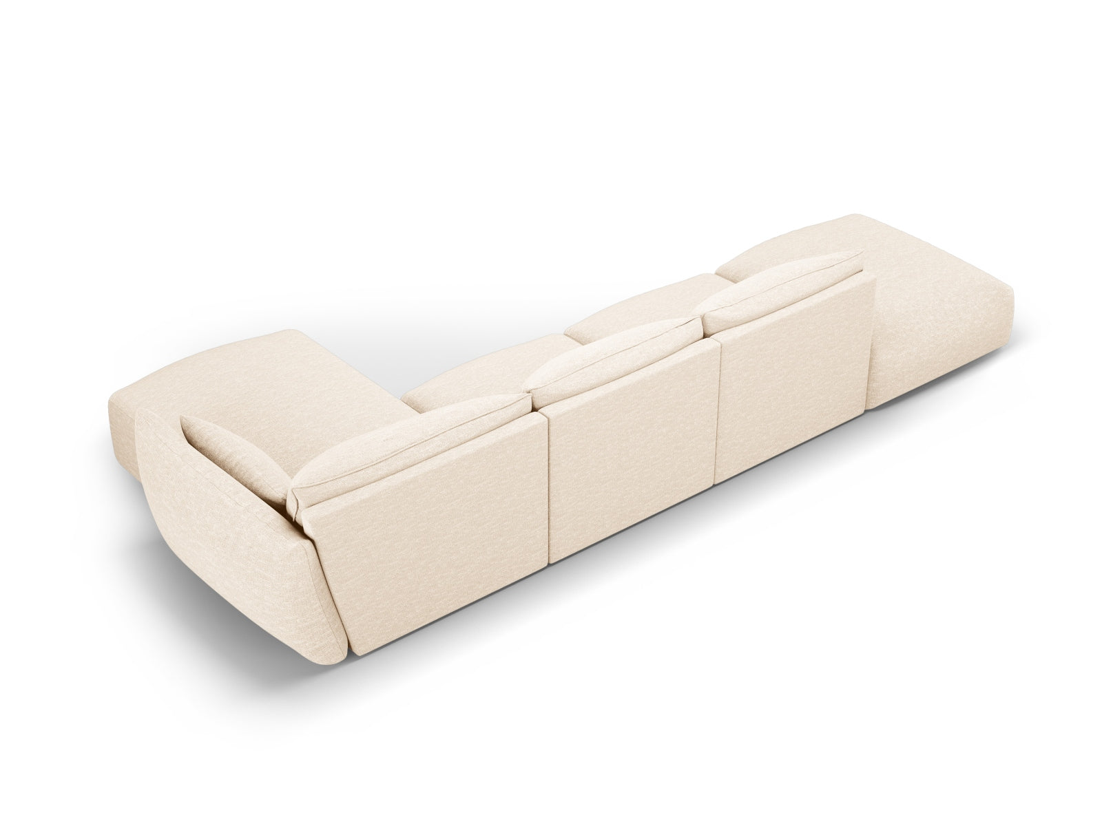 Matera Corner Sofa - Left/Right (5 Seats, 364x171x85) - Haga Chenille - Gallery image 6