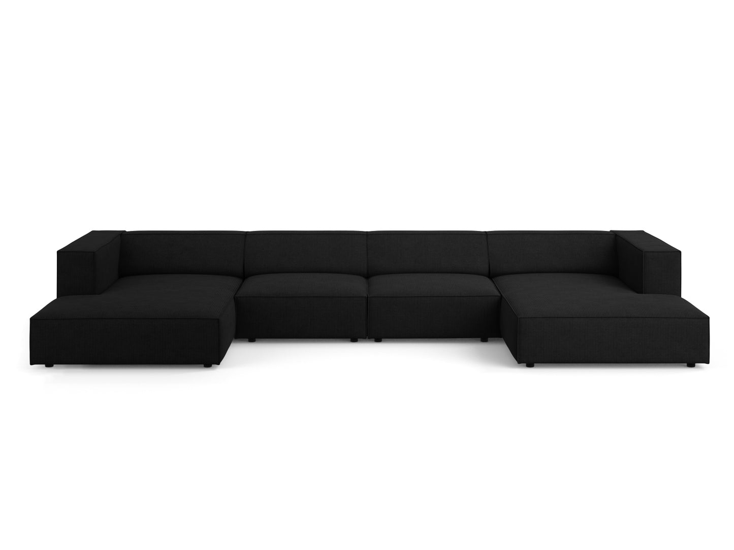 Arendal Panoramic Sofa Chenille with corduroy effect(6 Seaters)