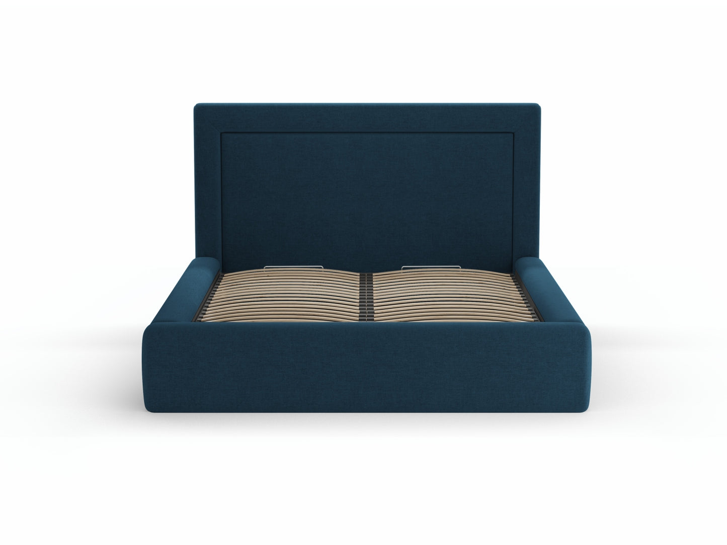 Kemer Storage Bed With Headboard - Wind Structured Fabric - Gallery image 5