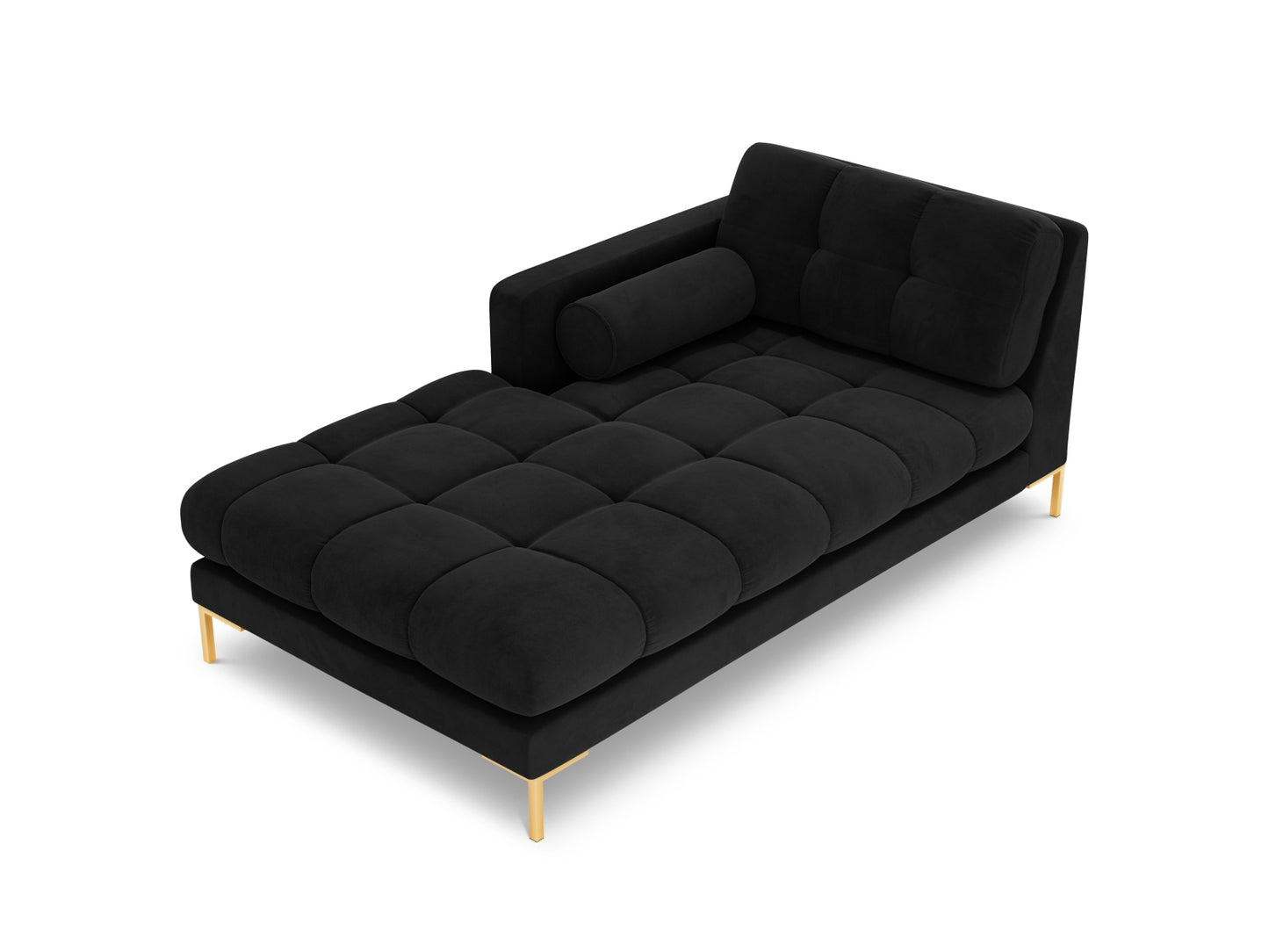 Bali Chaise Longue (1 Seat, 102x185x75) - Velvet - Gallery image 7